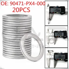90471-PX4-000 20PCS Transmission Oil Drain Plug Washers 18mm for Honda for Acura Replacement Auto Part 90471PX4000 90471 PX4 000