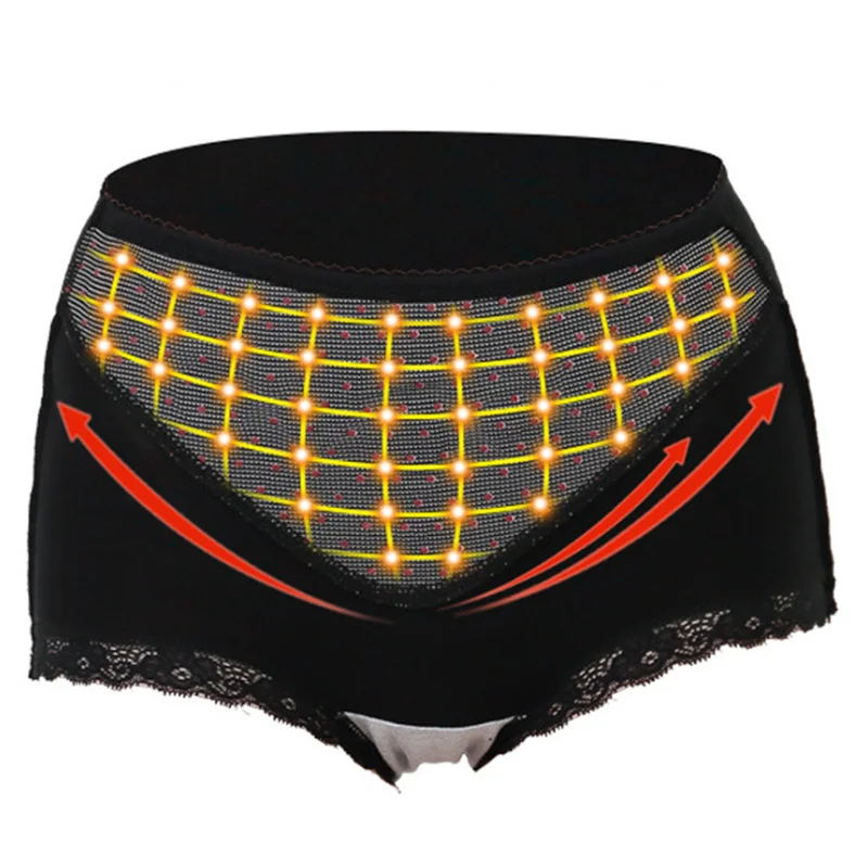 Купить женские теплые дворцовые трусы для квантовой магнитной терапии кружевные