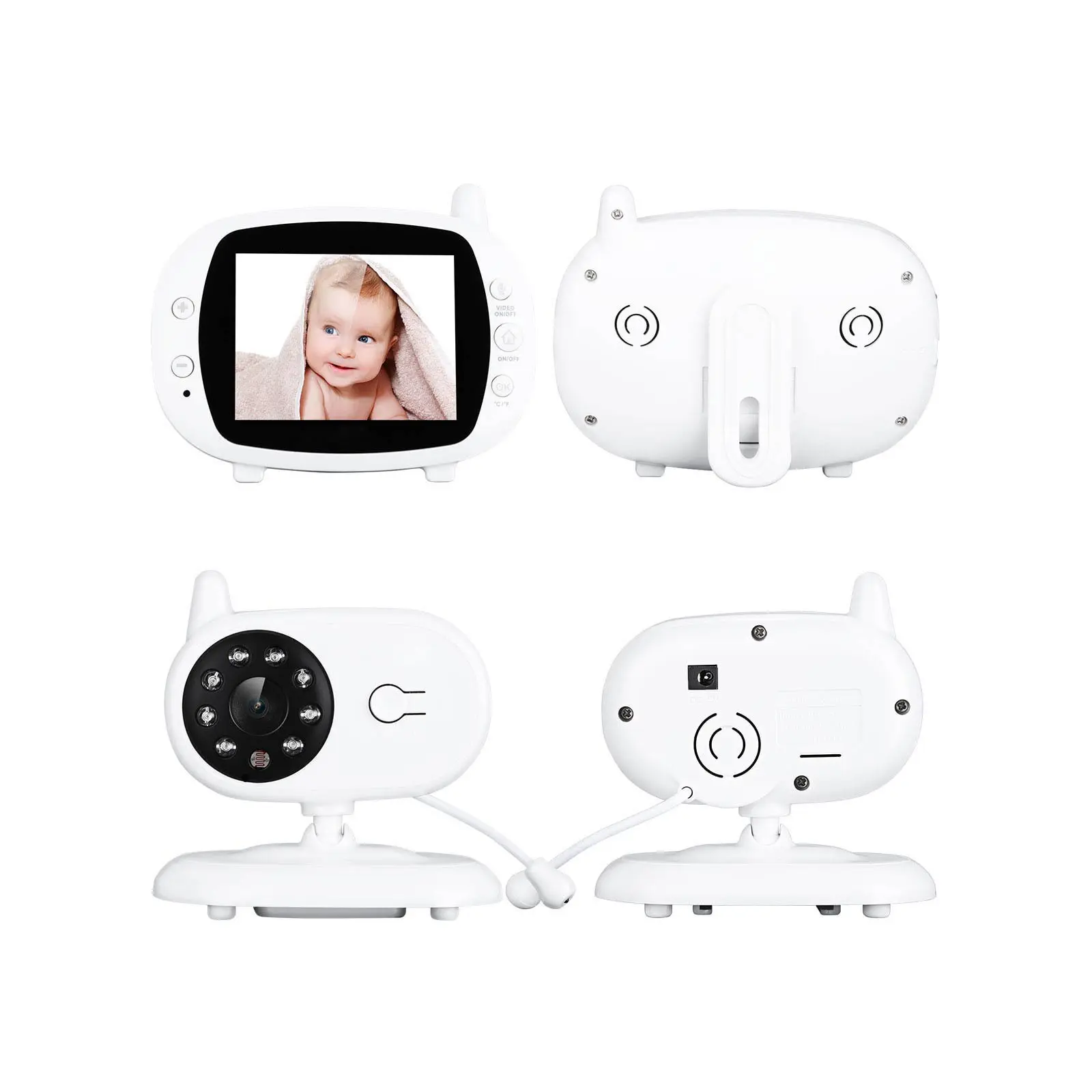 

Baby Monitor Nanny Security Camera Vision Monitori Baby High Resolution Camera Baby Monitor Wireless Baby Video Night Vision
