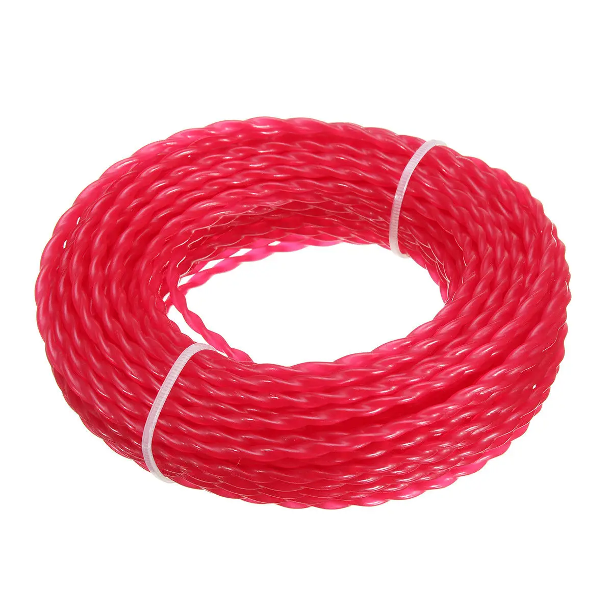 Trimmer Line Nylon 15m 3mm Rope Roll Cord Wire String Grass Strimmer Lawn Mower Electric Brush Cutters Parts Garden Power Tools