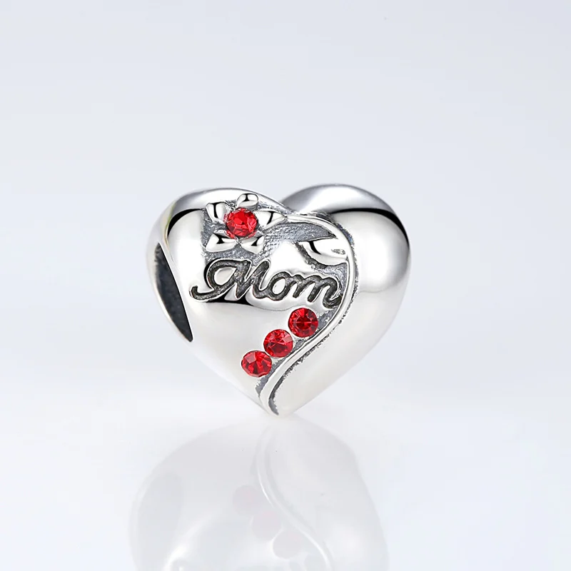 Шарм бусина из серебра 925 пробы для браслета с фианитом|charm beads|beads beadssilver charms beads |