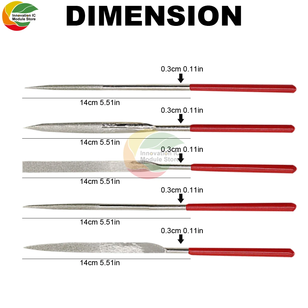 10/5 шт. Алмазная мини-игла ручной инструмент керамическое ремесло сделай сам