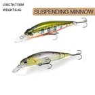 1 шт. новая рыболовная наживка 77 мм 8,4 г рыболовные приманки, наживки приостановка жесткая приманка свимбейт глубоководных Япония профессиональный рыболовные снасти