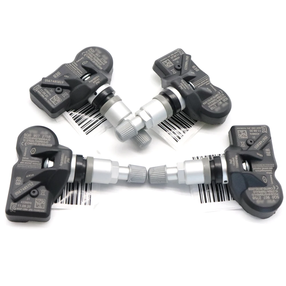 Автомобильный TPMS датчик 5Q0907275B для Audi A3 Sportback A4 A5 A6 Allroad A7 A8 2012 2025 433 МГц системы