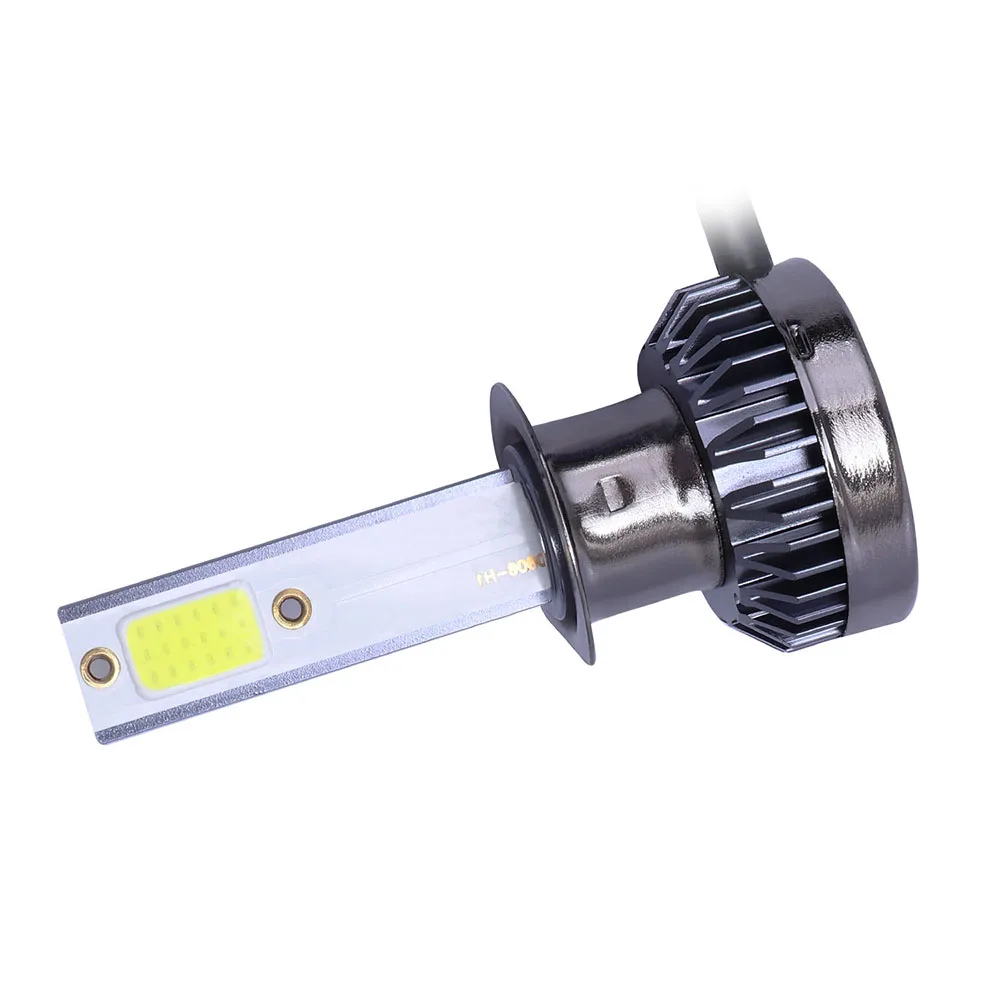 

8000K MINI H3 LED Headlight Bulb High Low Beam Lamp COB Front Light 110W 22000LM