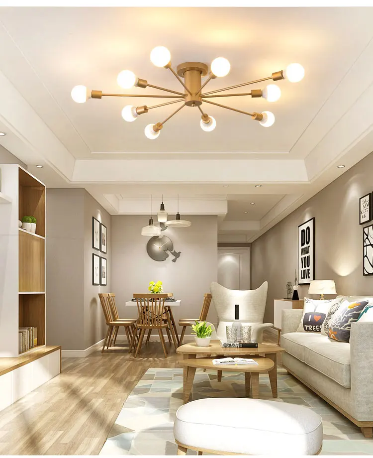 Желания звезды современный светодиодный потолочная люстра освещение для