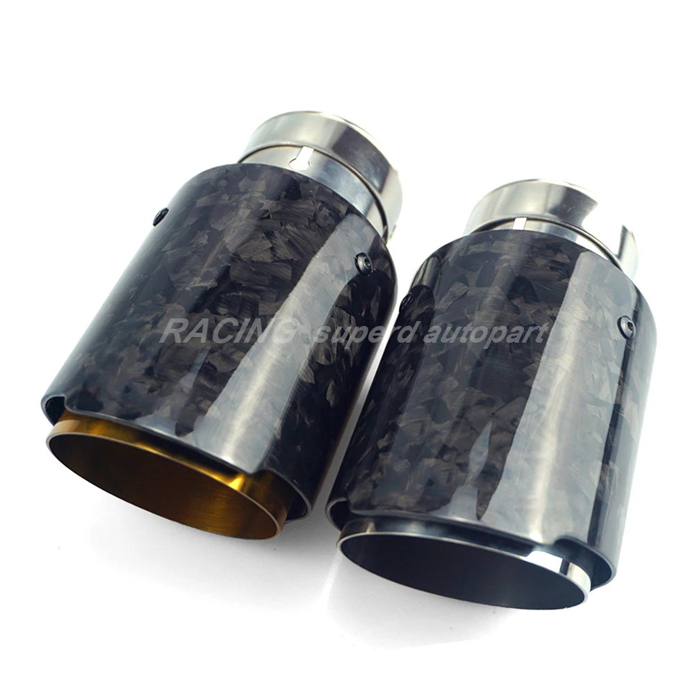Подлинная Новинка лидер продаж кованый углеродный глушитель наконечник