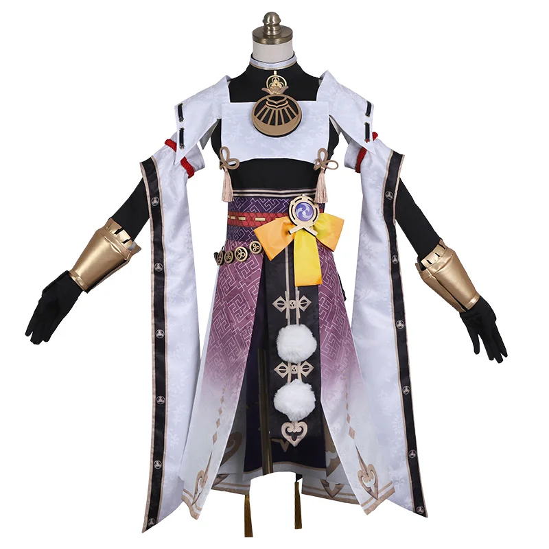 

Game Genshin Impact Sara Cosplay Costume Women Cute Dress Fancy Uniforms Kimono Halloween Carnival Party Suits Custom Made