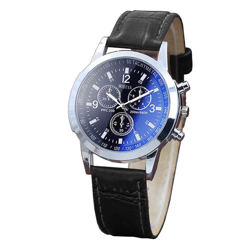 

Luxury Fashion Men Watch Crocodile Faux Leather Mens Analog Watch Wrist Watches 2021 Date Clock Male hour Relogio Masculino