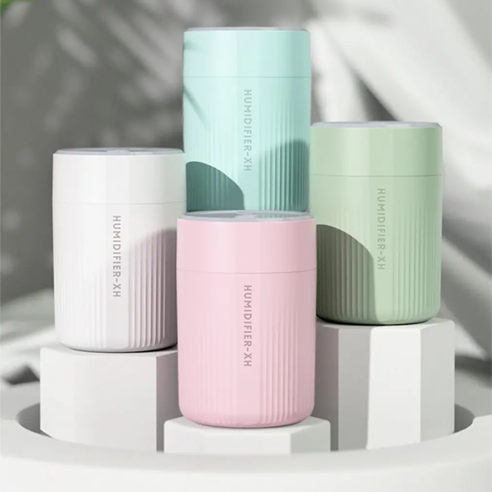 

Without Battery Home Creative Mute Mini Air Humidifier Usb Charging Portable With Led Night Lamp Clean Air 280Ml