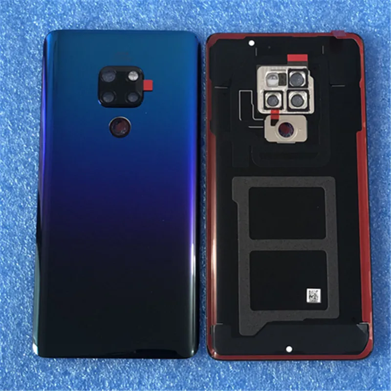 Для 6,5" huawei mate 20 mate 20 3D стеклянная задняя крышка для батареи чехол Корпус+ рамка для камеры стеклянный объектив+ наклейка+ Инструменты