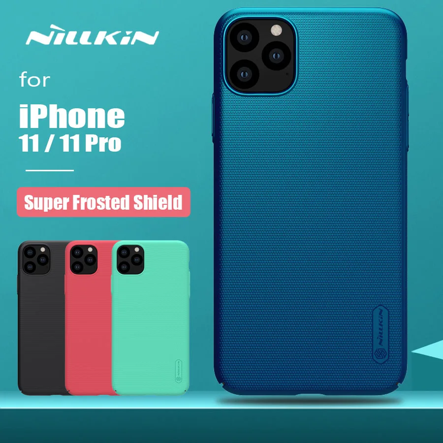 Чехол Nillkin для iPhone 11 Pro суперматовый чехол жесткий матовый Ультратонкий накладка