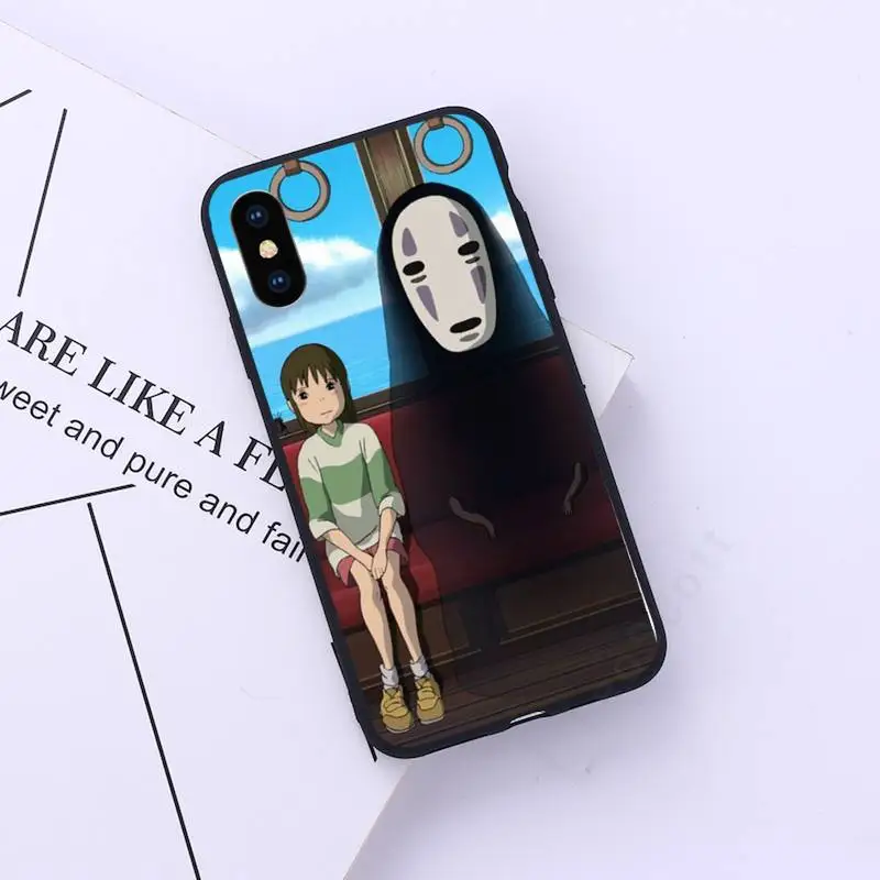 

Cartoon Studio Ghibli Spirited Away Phone Case for iPhone 11 12 pro XS MAX 8 7 6 6S Plus X 5S SE 2020 XR