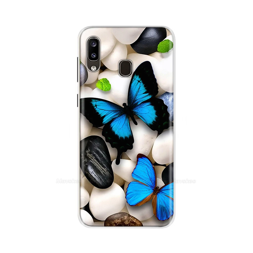 Cute Silicone Case For Samsung Galaxy A10 A20 A30 A40 A50 Cover Cases For Samsung A 10 20 30 40 50 Phone Case Soft TPU Shell