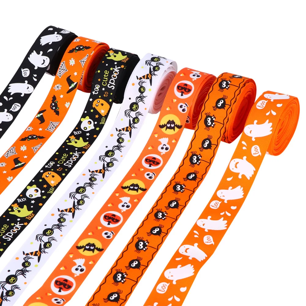 7 шт привлекательная лента для Хэллоуина оберточная украшения подарочной