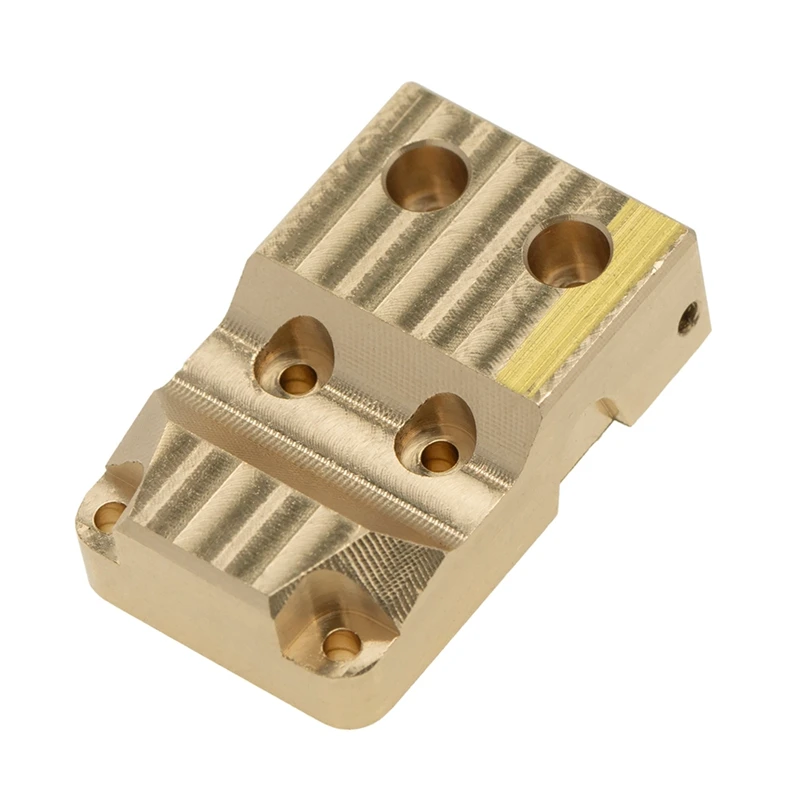 

Brass Differential Cover Bridge Axle Cover with Armor Upgrade Accessories for 1/24 RC Crawler Axial SCX24 90081 Parts