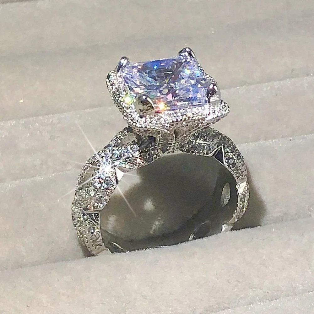 Оригинальные кольца из стерлингового серебра 925 пробы для женщин роскошные когти