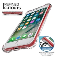 Air Cushion Clear Shockproof Case 100pcs For iPhone 11 Pro Max XS XR X 8 7 6 6S Plus Soft TPU Edge Hard Acrylic Protection Cover