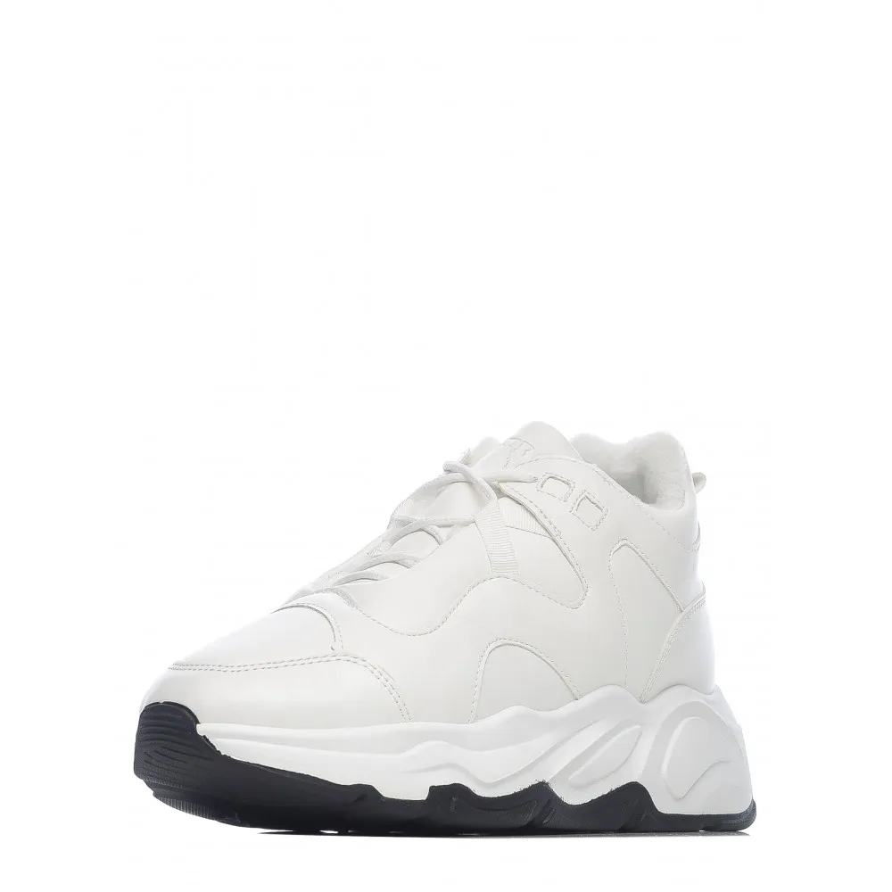 Женская обувь PATROL ботинки осень зима искусственная кожа цвет белый подкл.