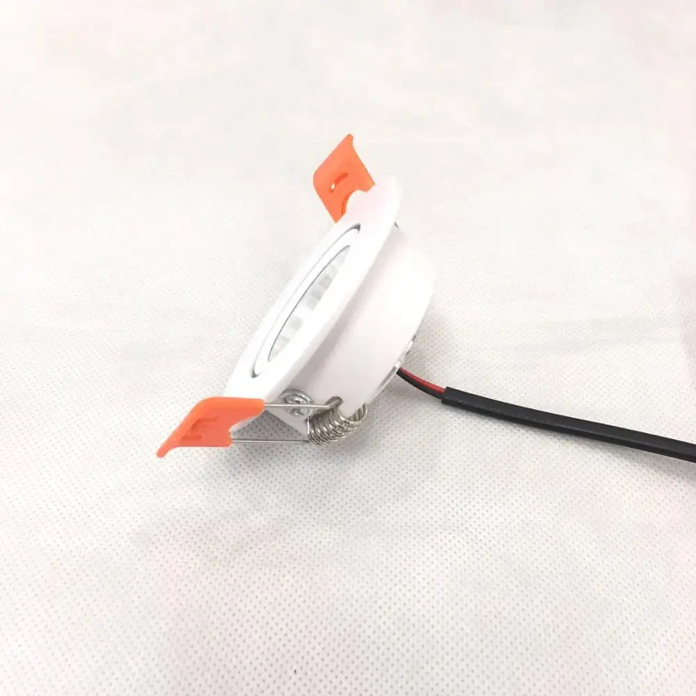 4 шт. Ac85 265v 3 Вт белое пятно с регулируемой высотой шаг Светодиодный точечный