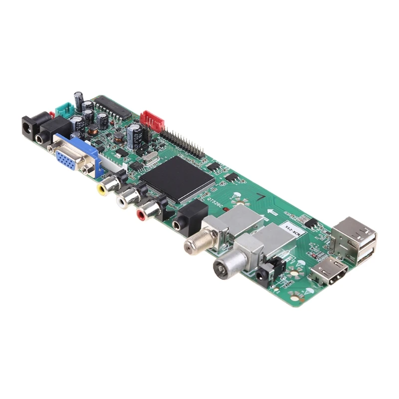 DVB-S2 DVB-T2 DVB-C Digital Signal ATV Maple Driver LCD Remote Control Board Launcher Universal Dual USB Media QT526C T. | Электроника