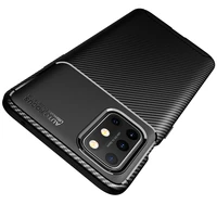 hatoly carbon fiber cover for oneplus 8t case funda oneplus 8t anti knock ultra thin back case for oneplus 8t one plus 8t 6 55