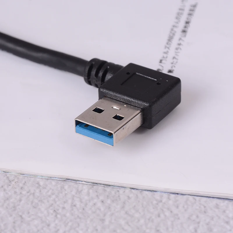 

90 Degree Left/Right Angled Usb 3.0 A Male To Micro B Male 90 Degree Cable Computer Usb Cables & Adapters Cell Phone Accessories