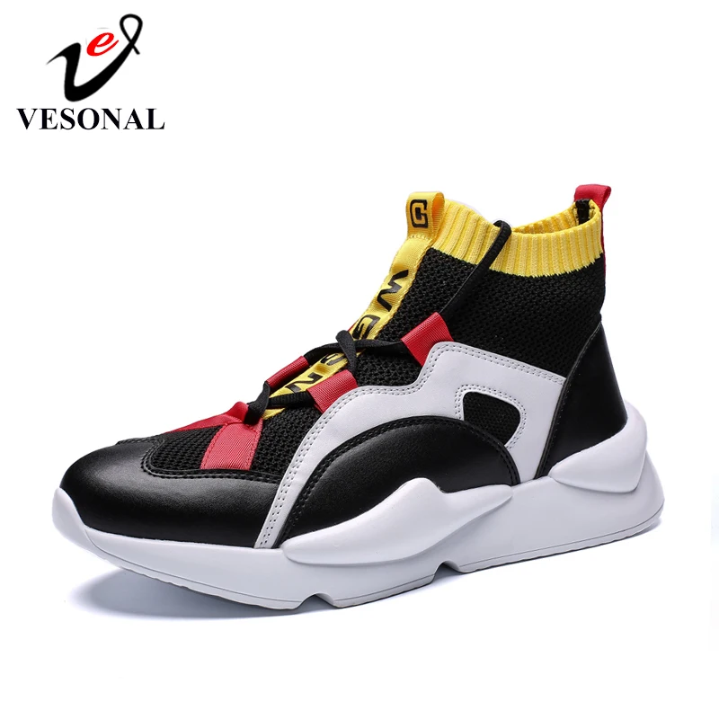 Мужские дышащие кроссовки-носки в стиле хип-хоп | Обувь