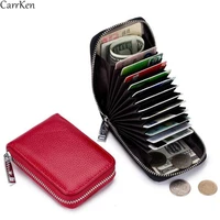 women wallet luxury brand card holders coin purse fashion with double fold zipper small womens purse female clutch money bag