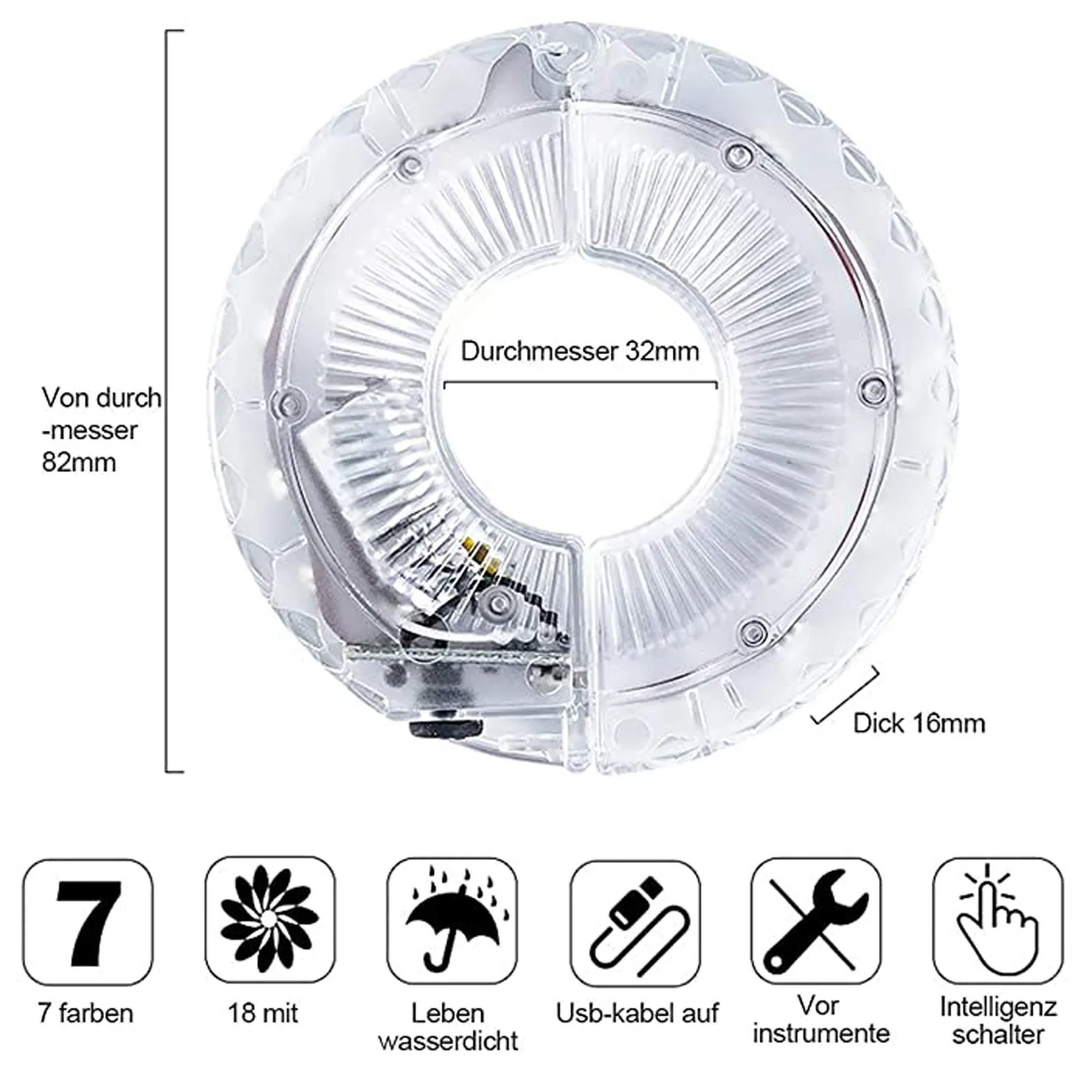 Светящийся светодиодный фонарь для езды на велосипеде велосипедный спицевой