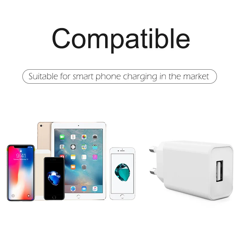 Korea Conversion Plug Travel Converter KCC Korean High Quality Charging KC Certified 5V1A USB Charger For Mobile Phone | Электроника