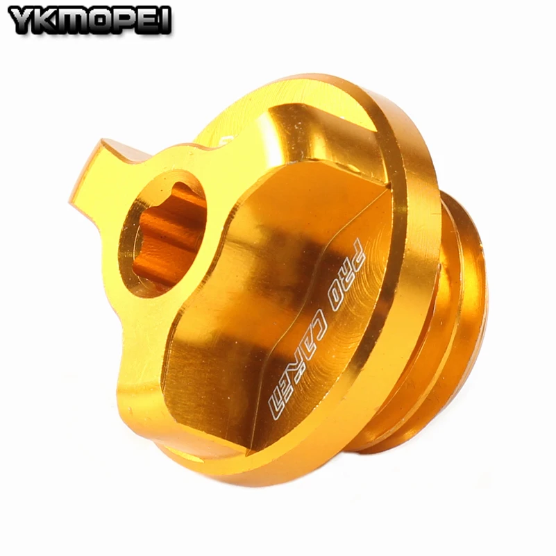 

New CNC Engine oil filter Plug Bolts For ZONGSHEN NC250 HUAYANG T6 K6 J5 motorcycle engine spare parts Free shipping