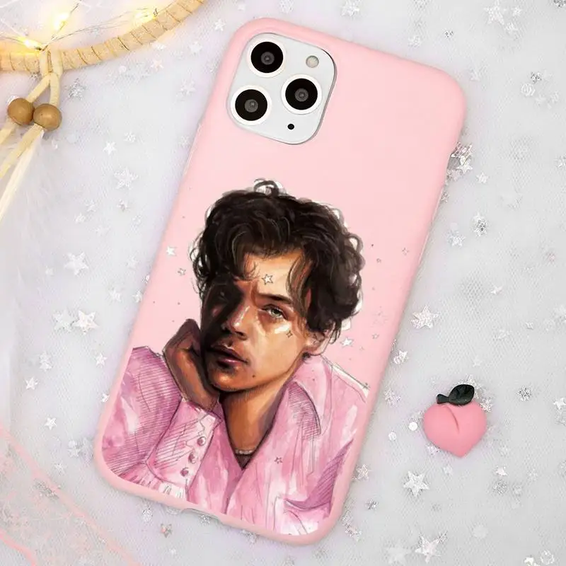 

Harry Styles Fine Line Phone Case Candy Color for iPhone 11 12 mini pro XS MAX 8 7 6 6S Plus X SE 2020 XR