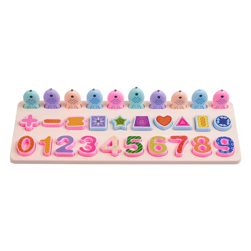 

Fishing Games Montessori Educational Toys For Kids 2 3 4 6 Years Old Children Boys Girls Child Number Math Handicraft Arithmetic