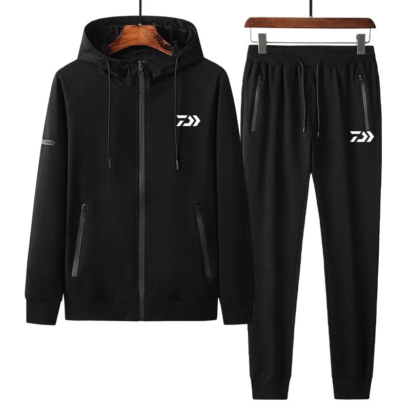 

Autumn Outdoor Sports Fishing Shirt Mens Hooded Coat Casual Plus Size Breathable Climbing Camping Fishing Jerseys Outwear