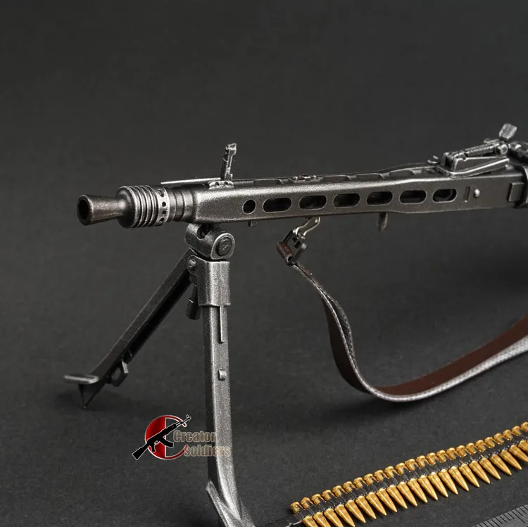 Автоматическая Сборная модель винтовки MG42 в масштабе 1/6 пластиковое оружие
