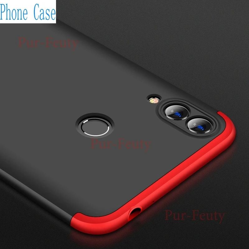 Чехол для Huawei Honor 8C Honor8C Etui 360 градусов Полная защита Модная тонкая задняя крышка