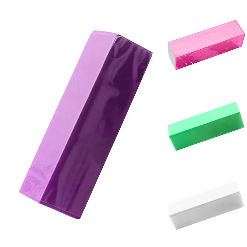 Женская Губка для дизайна ногтей буферная пилка блок педикюра маникюра