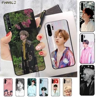 fhnblj suga k pop min yoongi k pop shell phone case for huawei p8 p9 p10 p20 p30 p40 pro lite psmart 2019