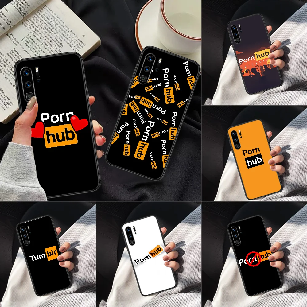 

Pornhubs Tumblr Phone Case For HUAWEI P 9 10 20 30 40 Lite Pro smart Z 2019 Nova 5T 6 7 i black Funda Fashion Etui Tpu Coque