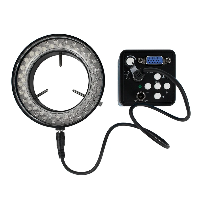 Монокулярный микроскоп VGA комплект цифровой камеры 13 МП с регулируемым