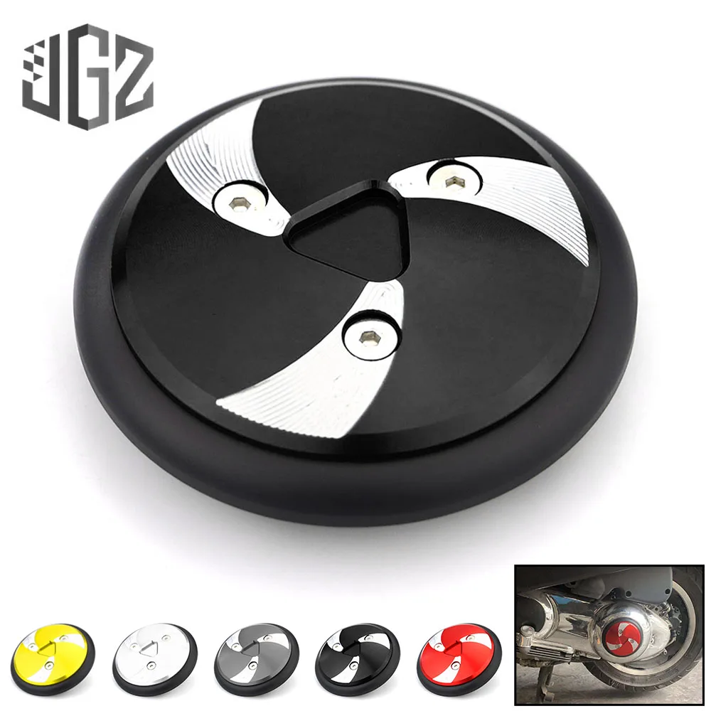 Левая Защитная крышка двигателя для VESPA GTS 250 300 2013 2017 2018 круглая декоративная