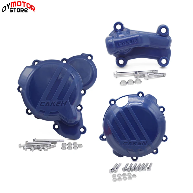 

Clutch Guard Water Pump Cover Ignition Protector For EXC SX XC XCW XC-W TPI Six Days For Husqvarna TE TC TX 250 300 250i 300i