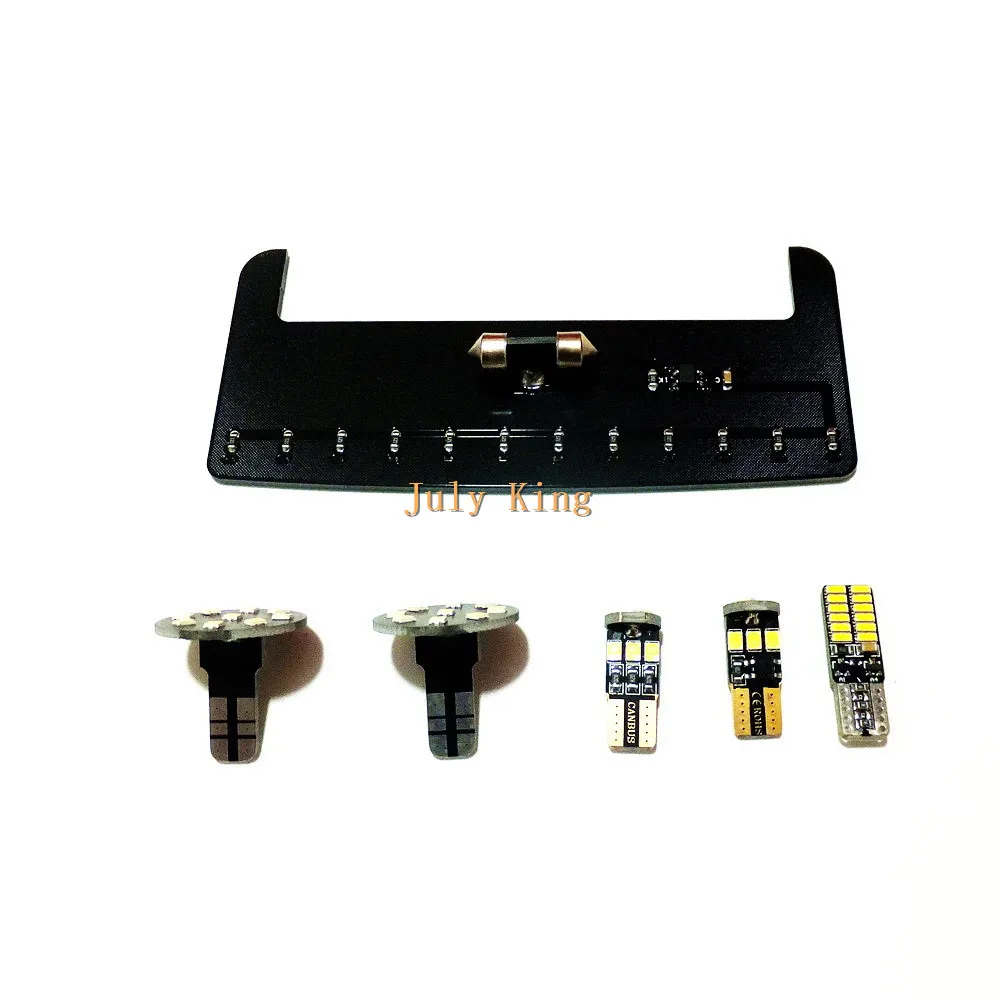 Светодиодная подсветка для салона автомобиля July King 6000K чехол Toyota Sienta 170 #2016 + 2835SMD 6