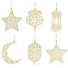 Декор Eid Mubarak, поднос Рамадан, деревянное подвесное украшение, Рамадан, кареем, Декор, мусульманские товары, праздничный Декор EID AI Adha
