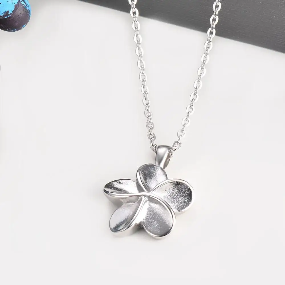 Кремация ювелирные изделия для пепла форма цветка кулон памятный праха