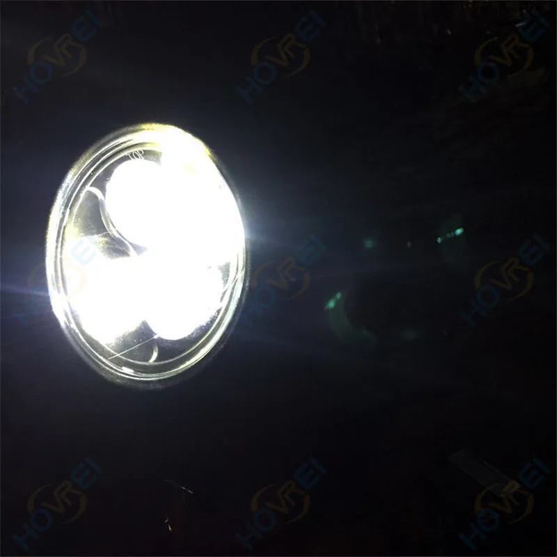 6 5 &quot35w Универсальный ретро мотоцикл светодиодные фары передние для Harley Honda GN CG125