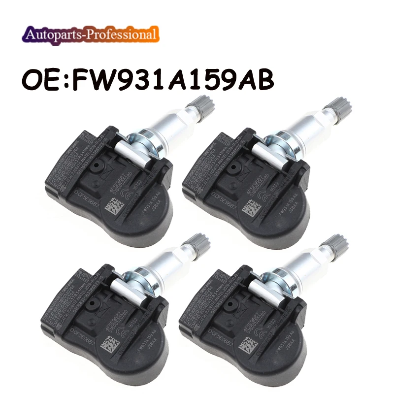 Датчик давления в шинах FW931A159AB, 4 шт., для Land Rover Discovery Freelander, Range Rover LR058023, LR031712, LR066378