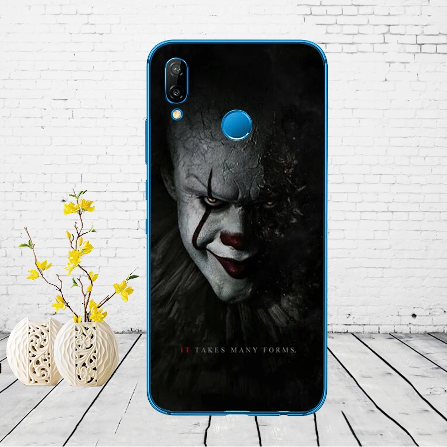 291DD Pennywise клоун ужас Мягкий силиконовый чехол для huawei P9 P10 P20 P30 Lite mate 10 20 PRO lite p smart чехол
