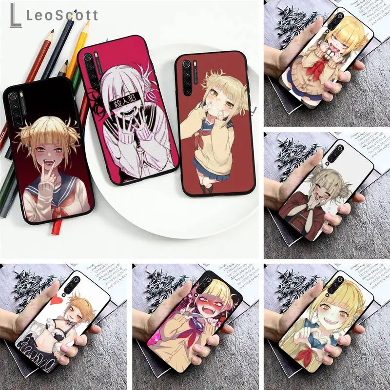 

Himiko Toga Boku Phone Case For Xiaomi Redmi note 7 8 9 pro 8T 9S Mi Note 10 Lite pro Soft TPU Silicone Back Cover Phone Case